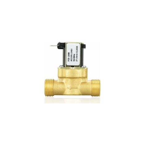 220-v-magnetventil Aus Messing, Normalerweise Geschlossen, 1/2" Ac 220 V/°f Für Wassersteuerung