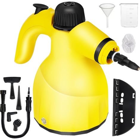Dampfreiniger – Hochtemperaturdampf Für Böden – Dampfreiniger Für Teppiche Und Möbel – Dampfreiniger Für Fliesen – Verbesserte Version Des Autodampfreinigers