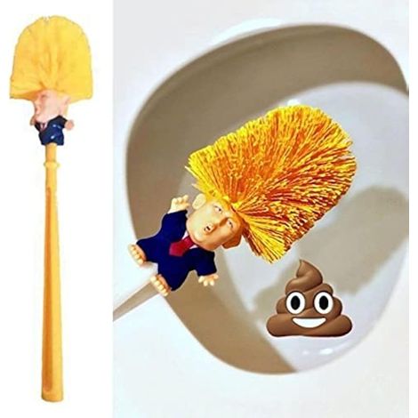 Diese Bürsten Machen Ihre Toilette Noch Schöner. Witzige Und Politische Toilettenbürste. Originelles Und Lustiges Geschenk. Neuartige Toilettenbürste (größe 2 Ohne Halterung).