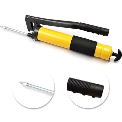Fettpresse, 600g Tragbares Doppelkolben-fettpressen-set Für Baumaschinen