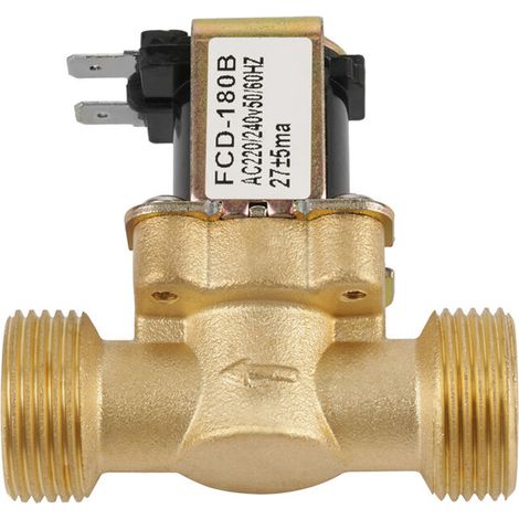 G3/4 2-wege-wassereinlass N/c Normal Geschlossenes Elektrisches Druckmagnetventil Ac 220v Fcd-180b