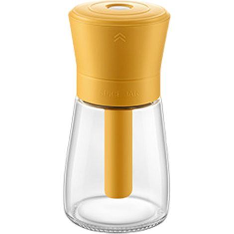 Leerer Gewürzstreuer, Präziser Salz- Und Pfefferstreuer, Tragbarer Gewürzstreuer Für Die Küche, Aus Robustem Material, 6,5 X 6,5 X 13 Cm