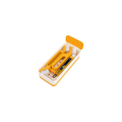 Set Mit 4 Reinigungsbürsten Für Fugen – Gelb – Für Fugen, Ecken Und Rillen (küche/haushalt)