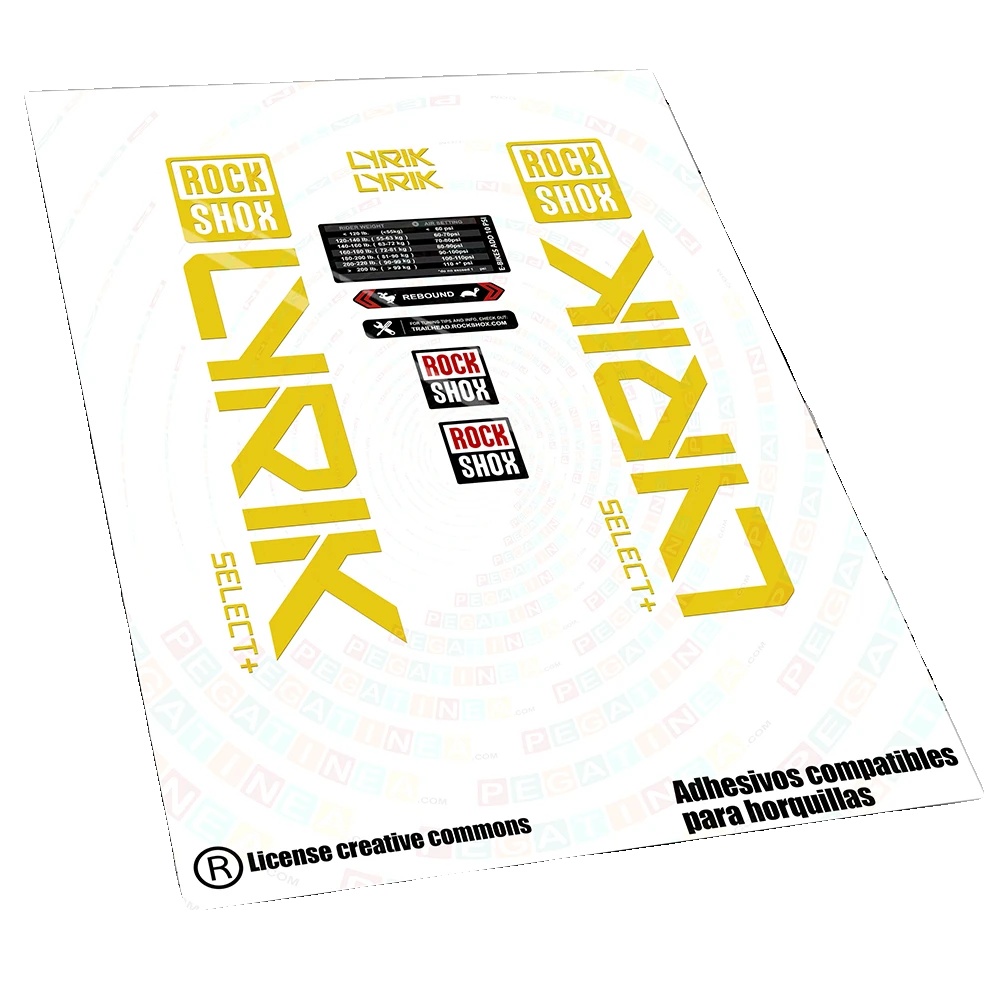 Aufkleber, Anpassbares Design, Hochwertiges Vinyl, Gelb 023