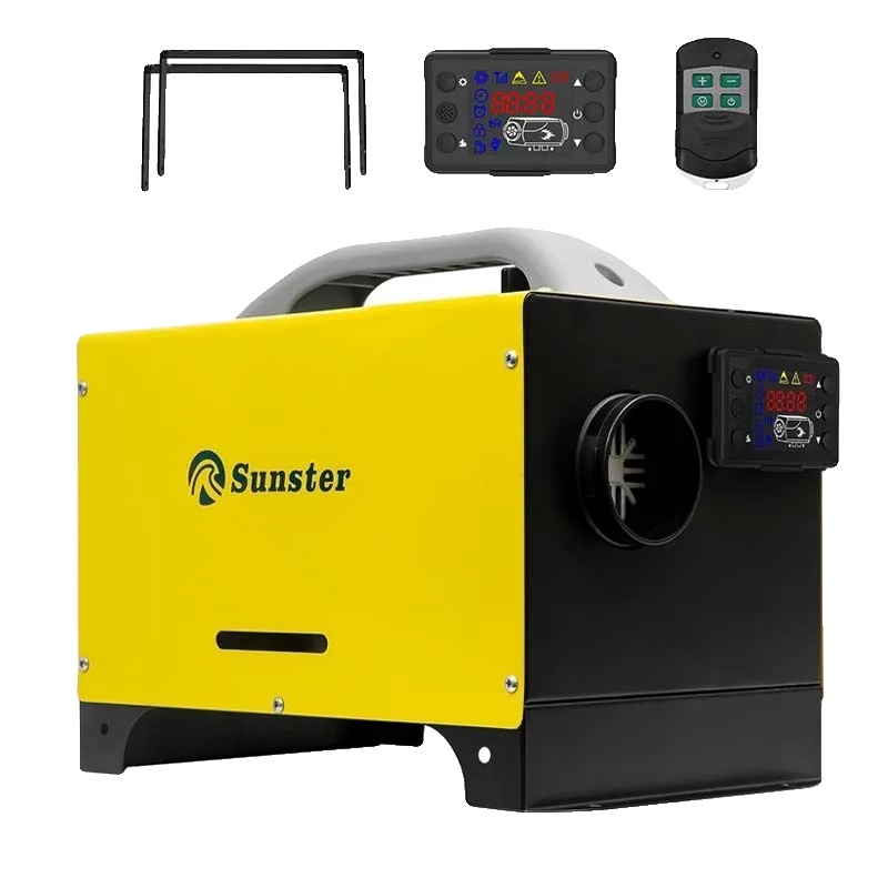 Dieselheizung, 8kw Leistung, Lcd Und Fernbedienung, 8kw
