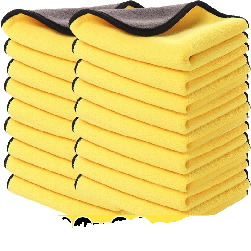 Mikrofaser-reinigungstücher, Hochabsorbierend, Umweltfreundliches Material, 3stück-a, 30x60cm-b