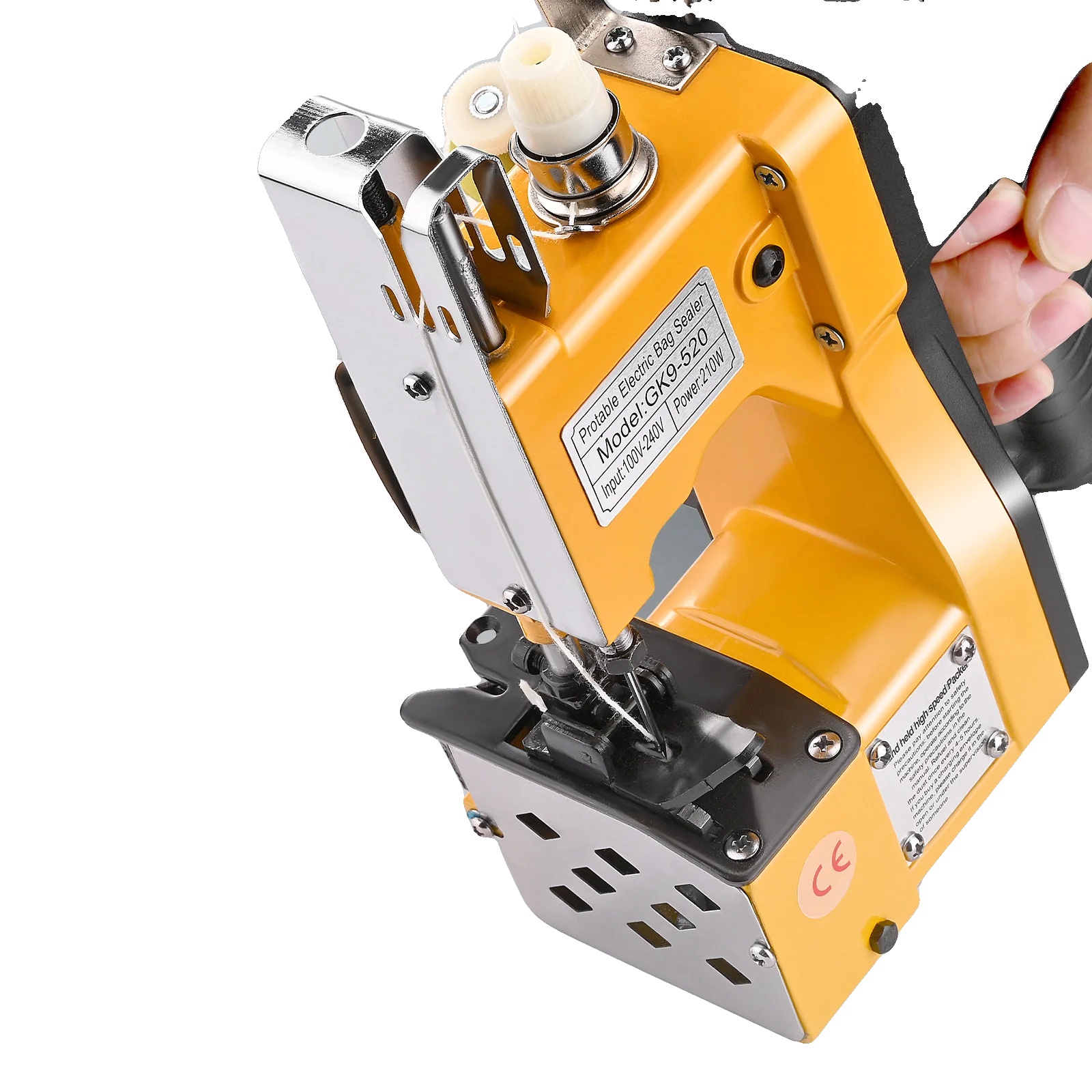 Handheld-nähmaschine, Hochgeschwindigkeitsleistung, Vielseitige Funktionalität, Gold
