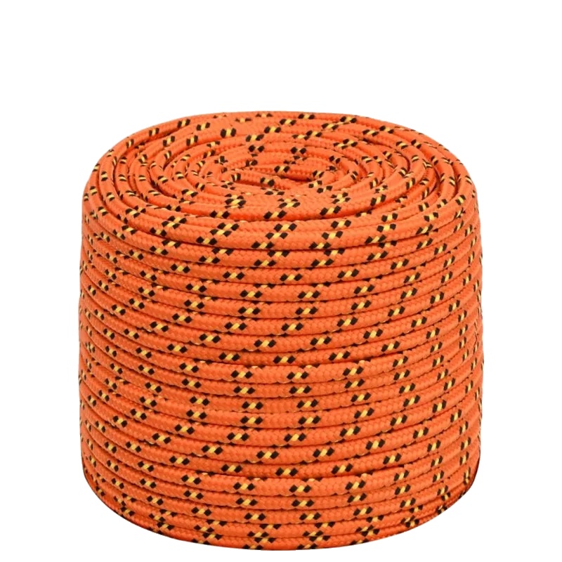 Seil, 100% Polyester Material, 420 Kg Bruchfestigkeit, Gelb