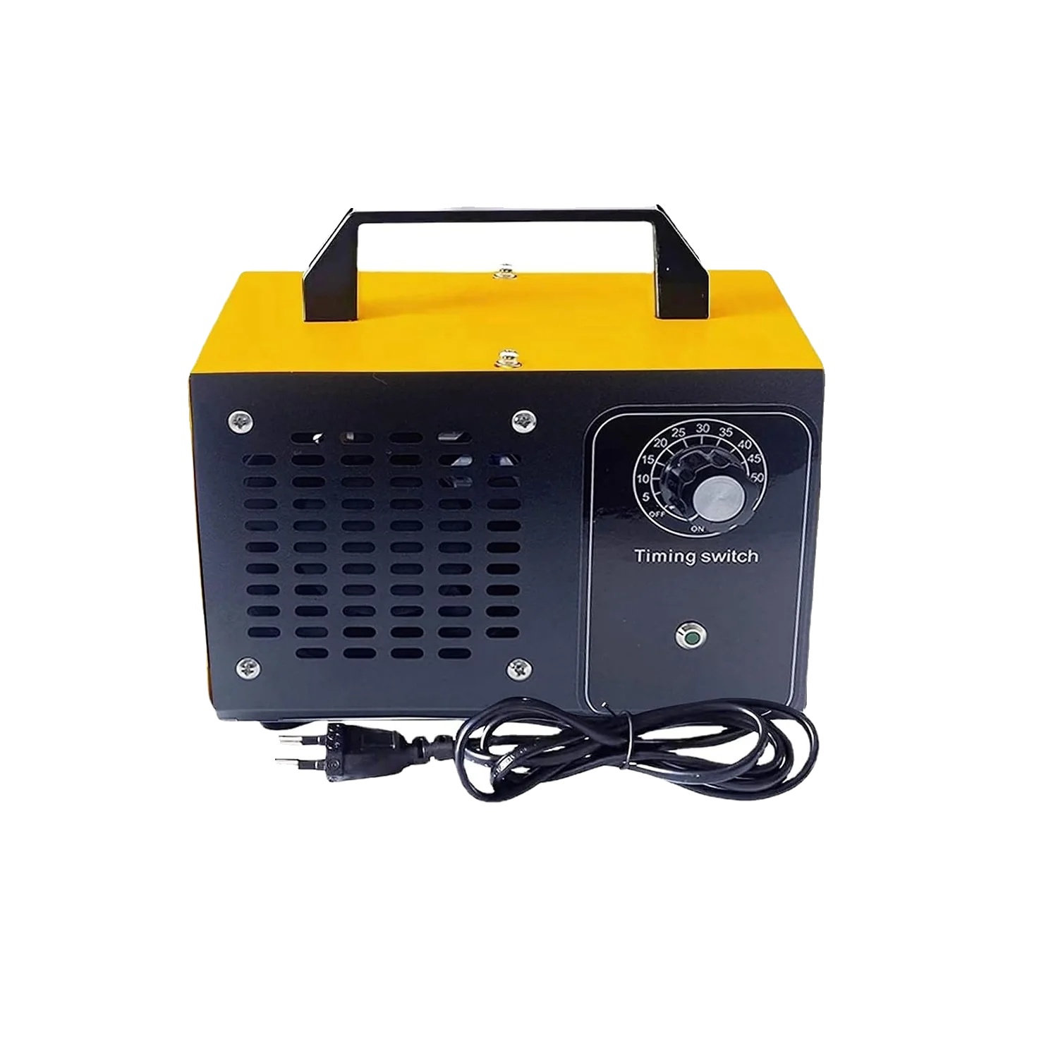Ozon-generator, Einstellbarer Timer, Hohe Geruchsbeseitigung, Gelb, 220v-240v Eu Stecker