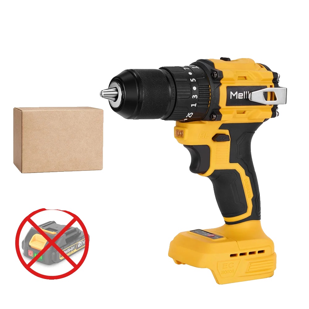 Schlagbohrmaschine, Bürstenloser Motor, 3 Betriebsarten, Keine Batterie