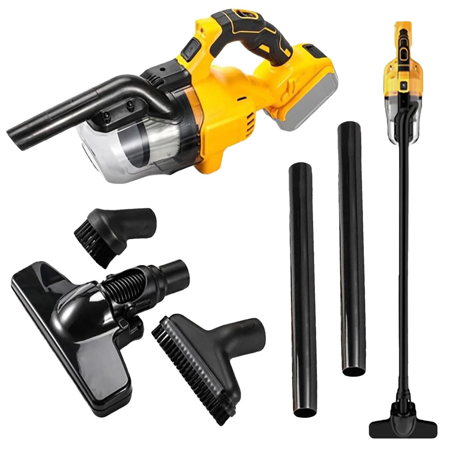 Akku-staubsauger, 20v Kompatibilität, Handheld-design, Keine Batterie