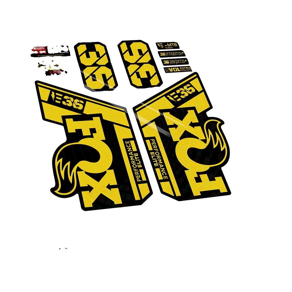 Aufkleber, Individuelle Designs, Langlebiges Vinyl, Gelb 023