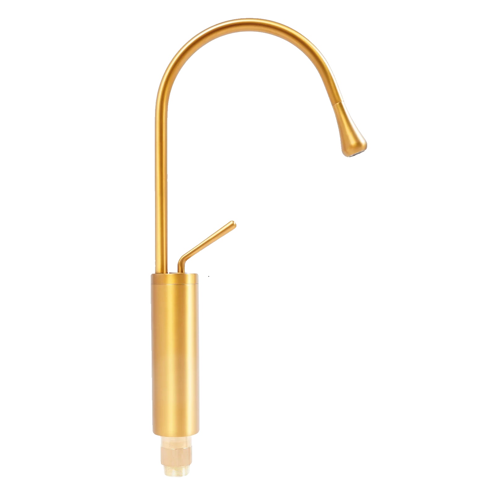 Wasserhahn, 360° Schwenkbar, Hochwertiges Messing, Gold