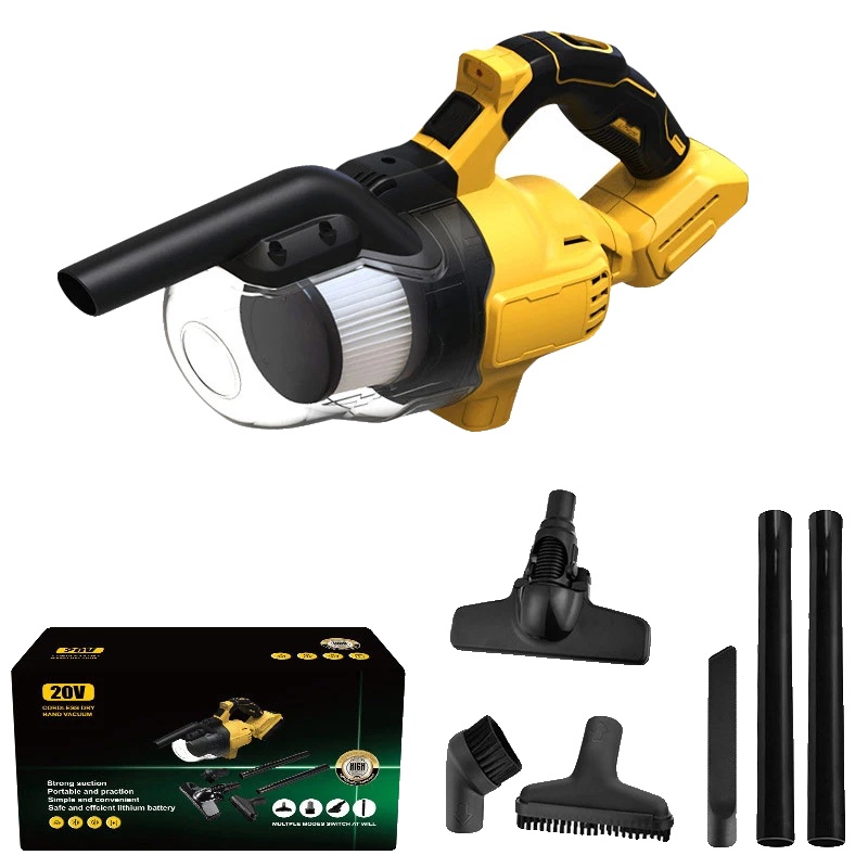 Kabelloser Elektrischer Staubsauger, Handheld-design, Kompatibel Mit 20v-batterie, Keine Batterie