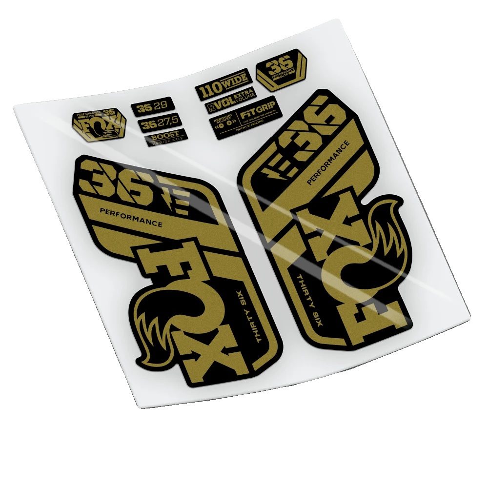 Aufkleber, Hochwertiges Vinyl, Individuelle Designs, Gold