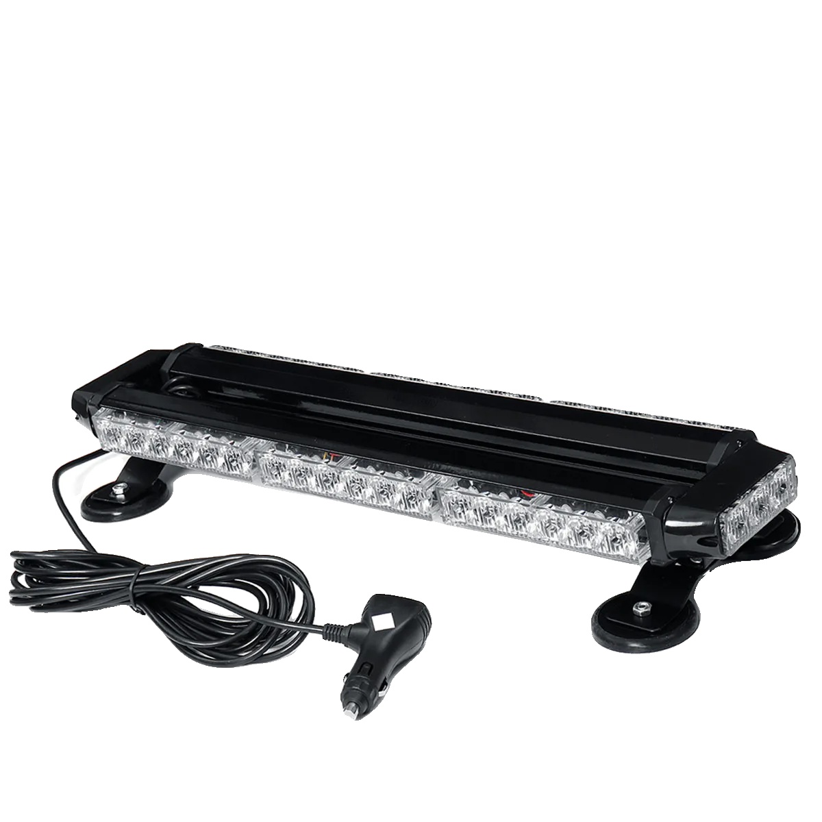 Stroboskoplichtleiste, 21 Zoll, 42 Leds, 12v Stromversorgung, Bernsteinfarbene Lichtfarbe, 7 Blitzmodi