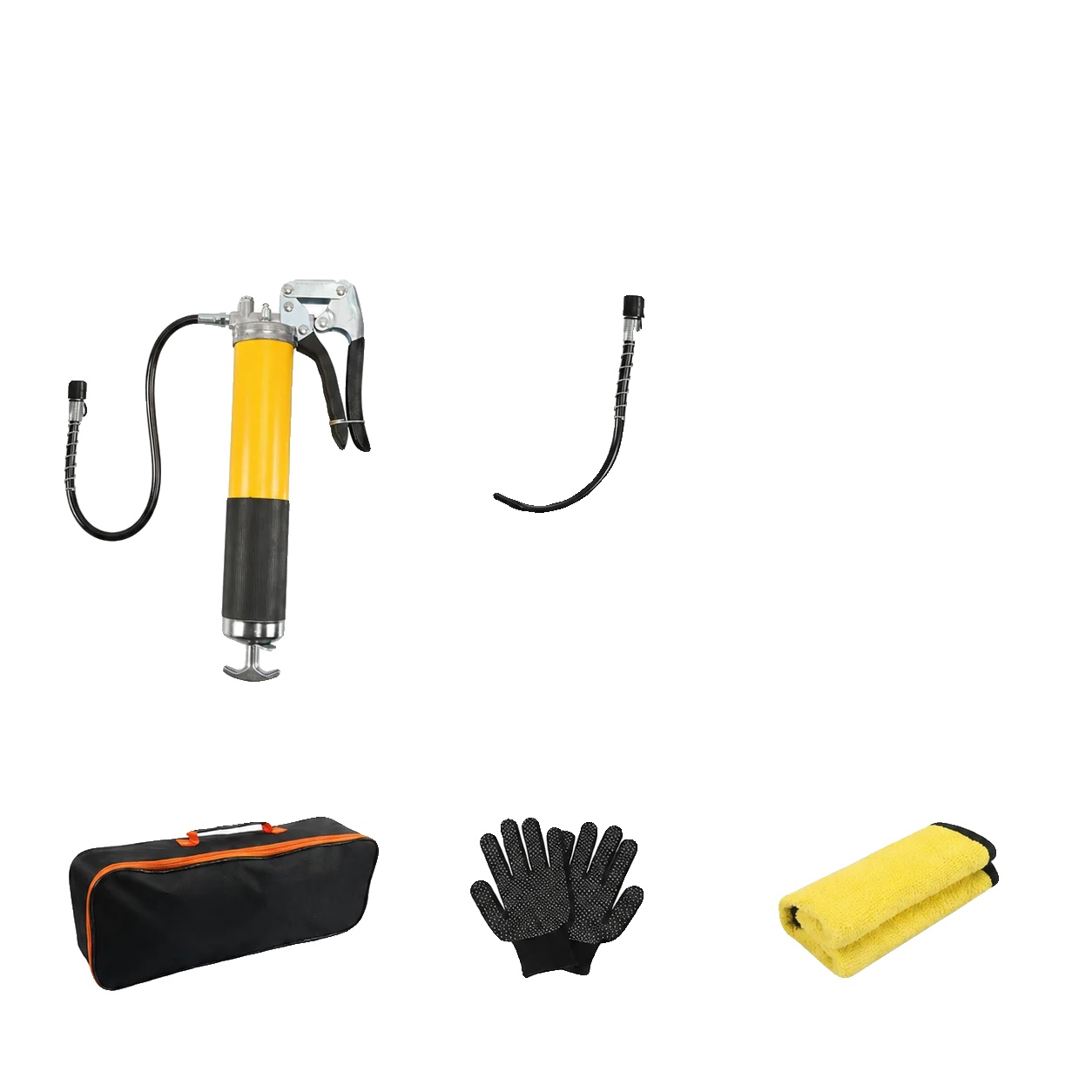 Fettpresse, 400cc Kapazität, Komplettset Mit Zubehör, 14pcs Set