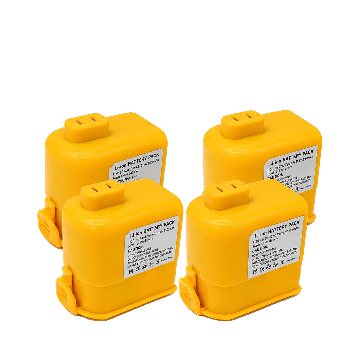 Ersatzbatterie, Hohe Kapazität 6000mah, Kompatibel Mit Lg Cordzero A9 Serie, A9-4pcs 6.0ah