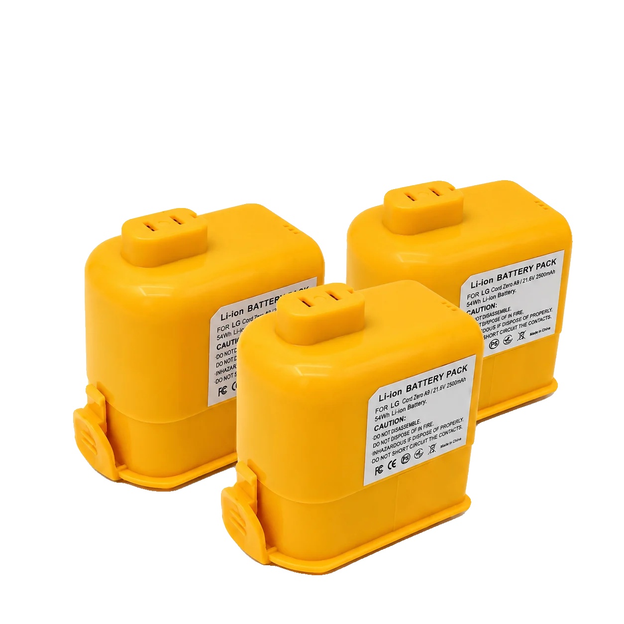 Ersatzbatterie, Hohe Kapazität 6000mah, Kompatibel Mit Lg Cordzero A9 Serie, A9-3pcs 6.0ah