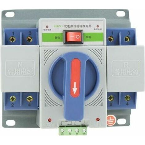 1 Stück Automatischer Umschalter 220 V 63 A 2p Mini Dual Power T, Von Debuns
