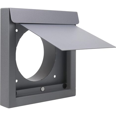 10 Cm Trockentrocknungs-lüftungsgitter Für Außenwände - Dieses Gitter Ist Für Den Hausgebrauch Geeignet Und Enthält Schwarzes Montagezubehör Für Alle Raumtypen.