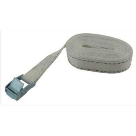 2,5 Cm X 2,5 M Schlaufen-spanngurte – Robuste, Verstellbare Sicherheitsgurte – Geeignet Für Lastenkajaks, Fahrräder Und Mehr – Grau