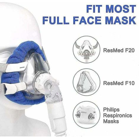 Alovez – 4er-pack Weiche Cpap-maskeneinlagen – Komfortable Baumwolle – Reduziert Hautirritationen – Kompatibel Mit Cpap-masken