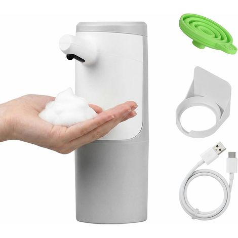 Automatischer Seifenspender (450 Ml) Mit Intelligentem Sensor, Usb-aufladbar, Berührungslose Bedienung Für Bad Und Küche