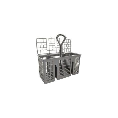 Besteckkorb, Für Siemens Bosch Geschirrspüler, 220 X 115 X 90 Mm, Grau, Abnehmbarer Runder Griff, Besteckfach Für Viele Geschirrspüler