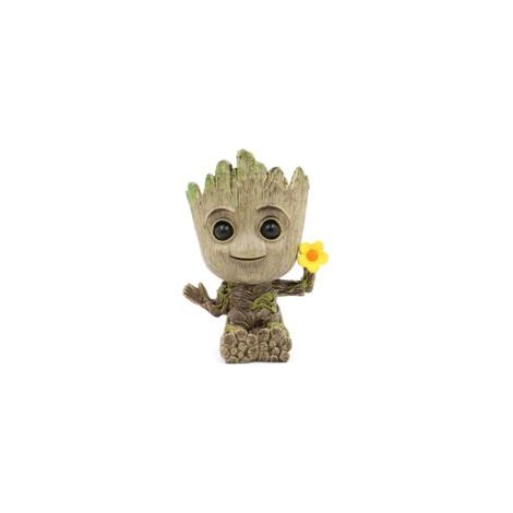 Dekorativer Baby-groot-blumentopf Mit Abflussloch, Origineller Pflanztopf Für Zimmerpflanzen