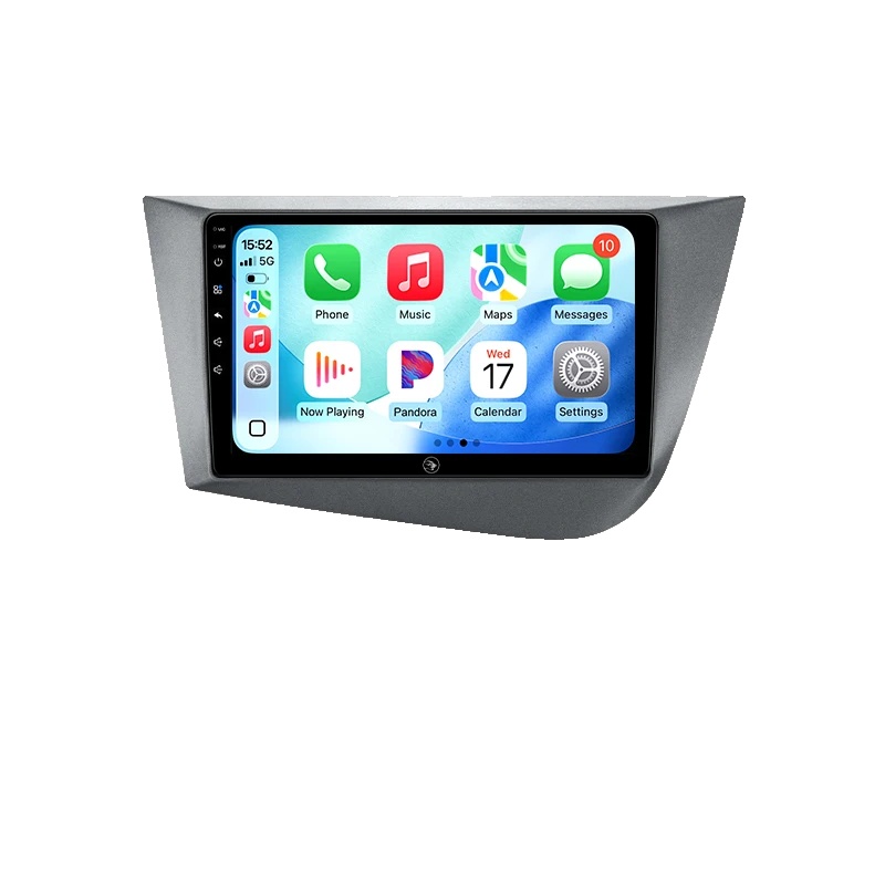 Auto Multimedia Player, Touchscreen, Lenkradsteuerung, Kompatibel Mit Seat Leon 2 Mk2 2005 - 2012 Lhd Kabellos, A4 2g 64g