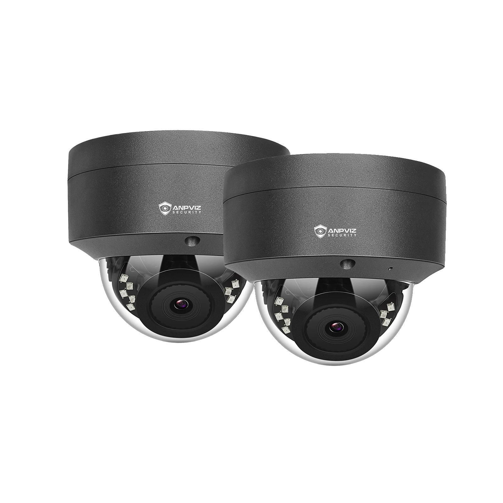 Ip-dome-kamera, 4mp Auflösung, Wetterfestes Design, 2pc 5mp Graue Farbe, 2.8mm-f