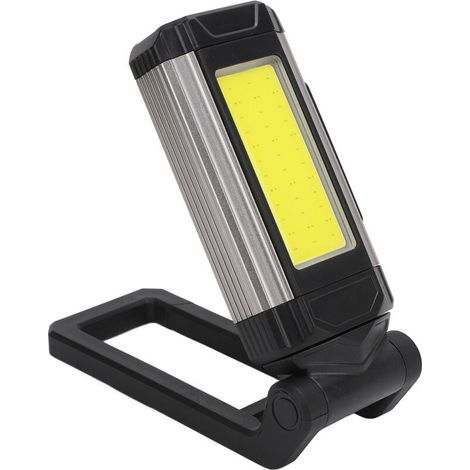 Faltbare Dubuns Arbeitsleuchte Aus Aluminiumlegierung, 7 Modi, Cob, Usb-aufladbar, Magnetisch, Tragbar, Mechanische Arbeitsleuchte Für Autoreparaturen Und Notfälle, Grau