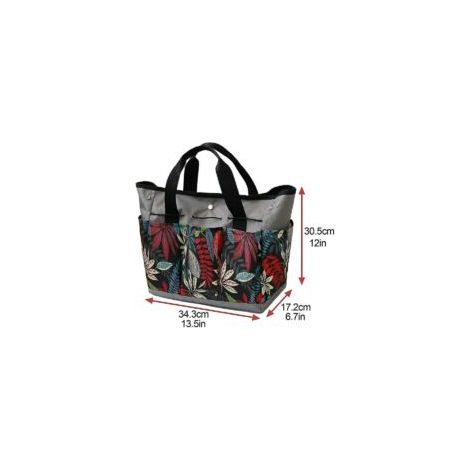 Gartengerätetasche Aus Canvas, Robuste Gartentasche, Aufbewahrungstasche Für Handgeräte Für Den Kräutergarten