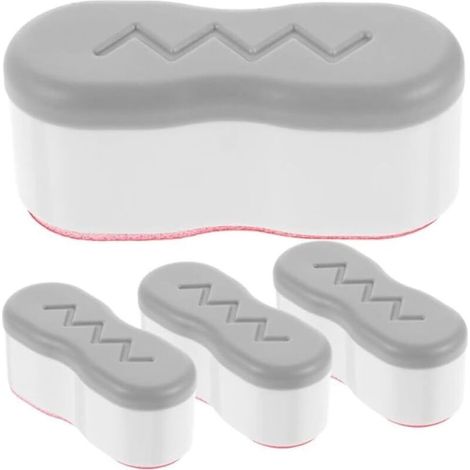 Gebogener Toilettensitz-puffer-set – Für Mehr Komfort, Kompatibel Mit Den Meisten Toilettensitzen – 4-teilig