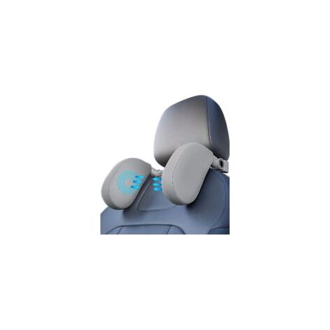 Graue Auto-kopfstütze, 3. Generation, 23,5 × 18 × 7 Cm, Ergonomische Nackenstütze, Hochdichter Memory-schaum