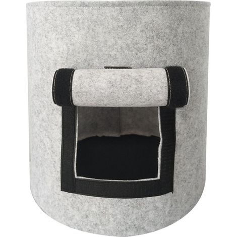Kartoffelpflanzsäcke Mit Ernteklappe (30 X 35 Cm, 4er-pack) – Geeignet Mit Tragegriffen Und Erntefenster, Ideal Für Den Anbau Von Kartoffeln, Tomaten Und