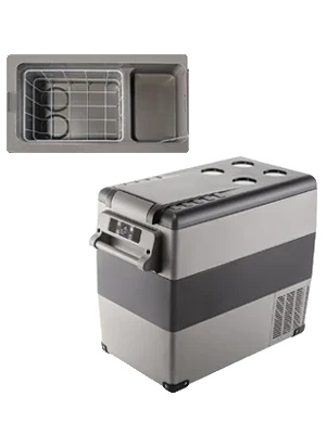 Auto-kühlschrank, Tragbares Design, Duale Stromversorgung, 55l