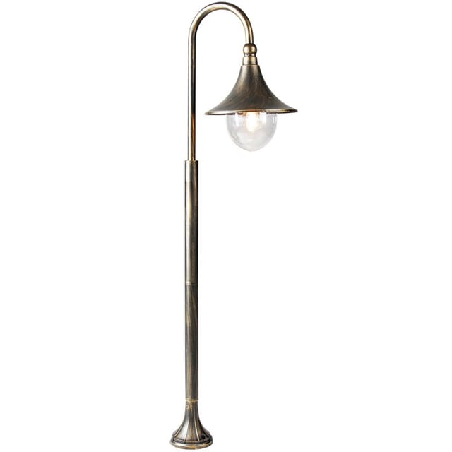 Smart Outdoor-laterne Antikgold 125 Cm Ip44 Inkl. Wifi A60 - Daphne