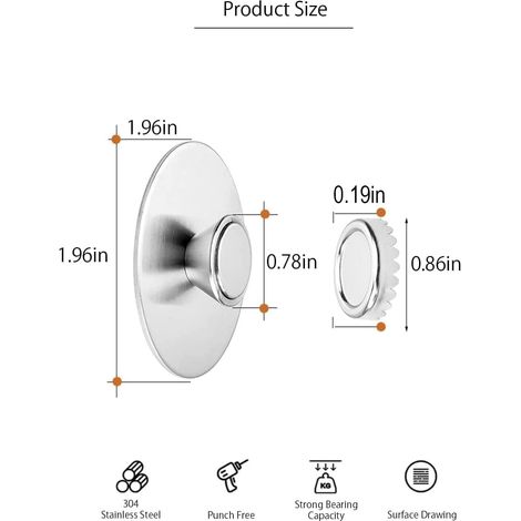 Magnetische Seifenhalter Für Stückseifen, Seifenschale Aus Edelstahl Für Duschwand Und Küche/badezimmer, Leicht Zu Reinigen, Selbstentleerend (silber)