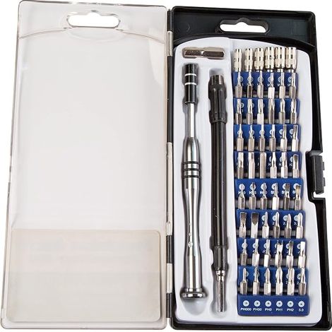 Präzisions-minischraubendreher-set Mit Etui, Geeignet Für Sehkorrektur, Reparatur Von Brillen Und Elektronischen Geräten.