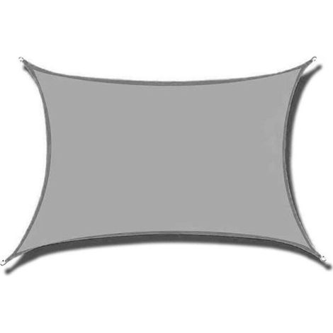 Rechteckiges Sonnensegel, 2 X 3 M, Wasserdichtes Schattierungstuch, Sonnenschutz Für Terrasse, Garten, Balkon, Pool, Camping, Uv-schutz, Von Debuns