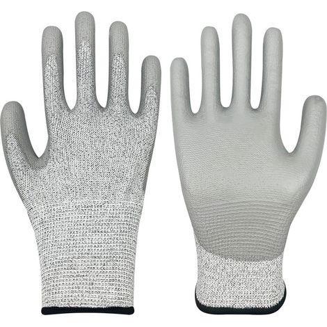 Schnittfeste Handschuhe, Schutzklasse 5 (größe L) – Lebensmittelechte Küchenhandschuhe (messerfest) – Geeignet Für Personen Mit Einer Körpergröße Zwischen 175 Und 190 Cm