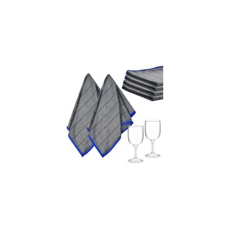 Set Mit 4 Fensterputztüchern: Carbontücher 40 X 40 Cm, Mikrofasertücher, Fensterputztuch, Streifenfreies Mikrofasertuch, Glasreinigungstücher