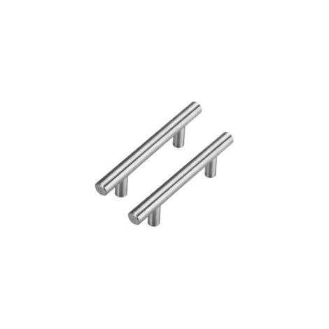 Set Mit 4 T-griffen Für Möbel Und Schubladen – Hohlgriffe – 12 × 256 Mm