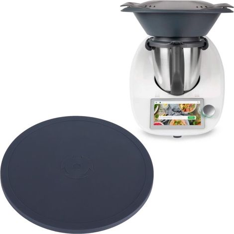Silikondeckel Für Thermomix (tm6, Tm5, Tm31) • Nachhaltige Alternative Zu Alufolie/frischhaltefolie • Grauer Thermomix-deckel