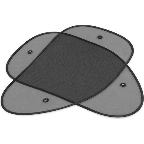 Sonnenschutz Fürs Auto – Mit Saugnäpfen – Netzgewebe, Angepasst An Die Windschutzscheibe – Sonnenschutz Und Wärmedämmung Im Sommer – 65 X 38 Cm