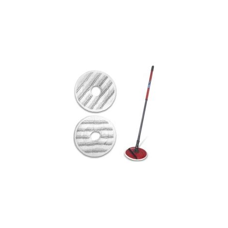 Stück Mikrofaser-wischmopp-ersatzbezug Für Vileda Spin And Clean Mop, Ersatz-wischmoppkopf Kompatibel Mit Vileda Spin Mop Und Eimer-set (grau)