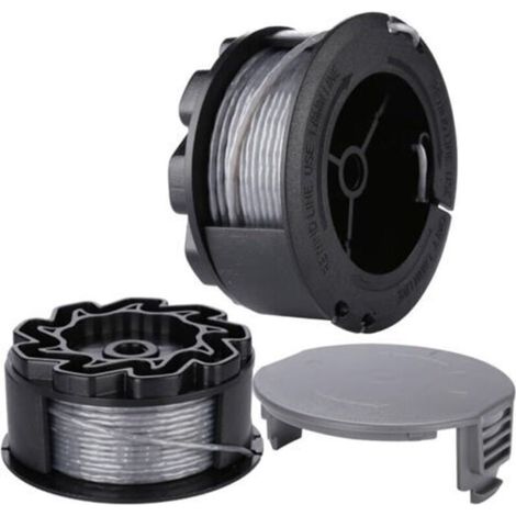 Trimmerfadenspule Für Bosch Universalgrasscut 18 18-26 18-260 F016800570 Mit Abdeckung (2 Stück)..entfernt