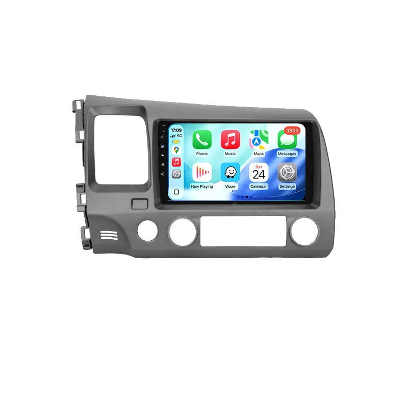 Carplay, Touchscreen, Mobile Integration, Kompatibel Mit Honda Civic 8. Generation 2005 - 2011 Kabellos, N2 Linux
